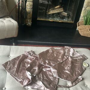 NWT Inner‎ Most Two Piece Satin Sleep Set Size Medium